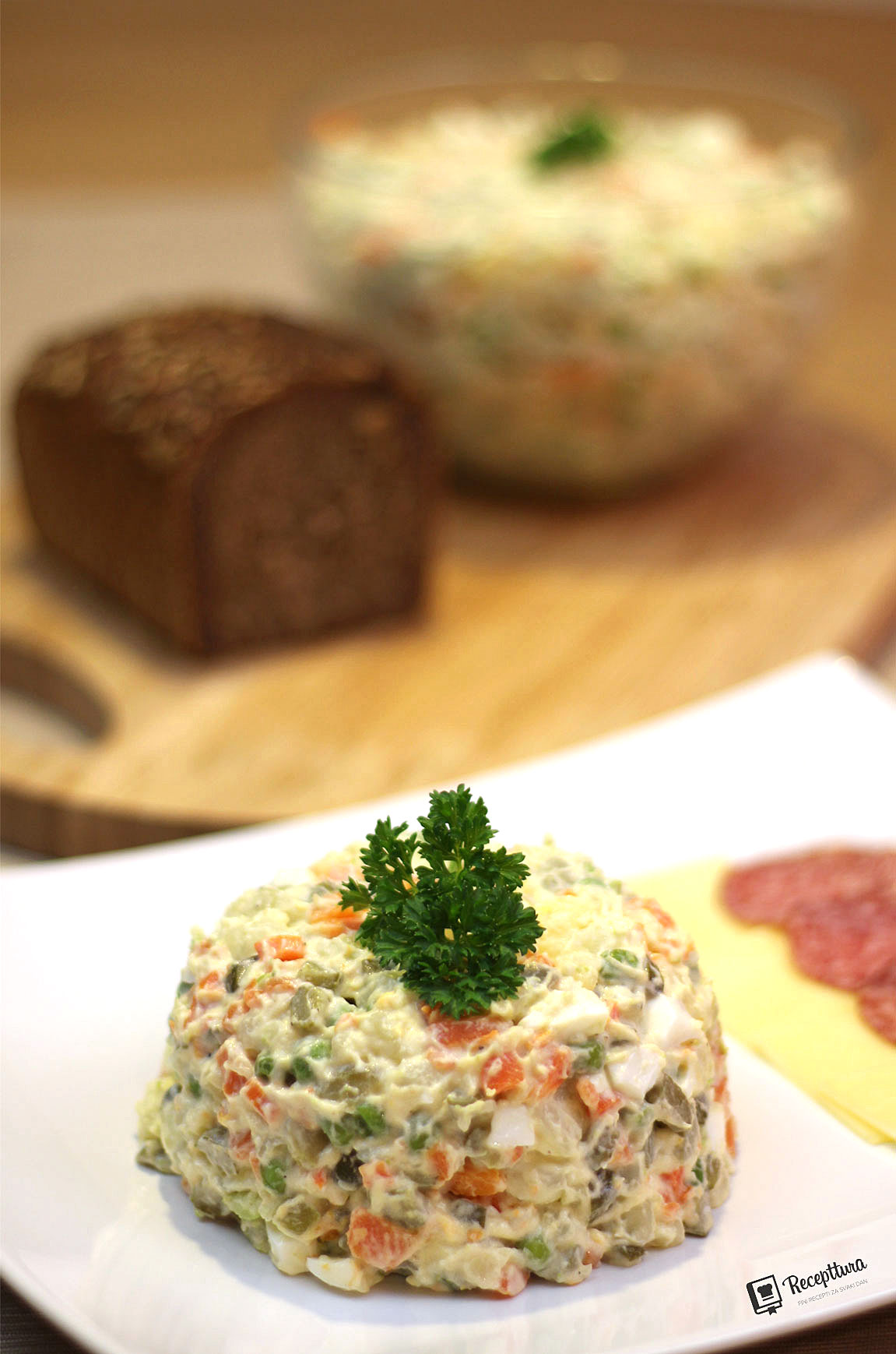 Francuska salata neizbježna je u vrijeme blagdana.