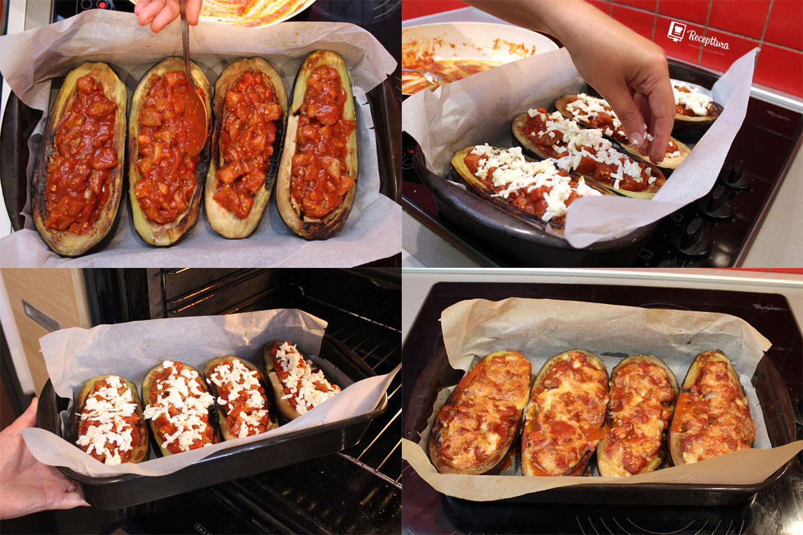 Mozzarella odlično ide uz ove punjene patlidžane.