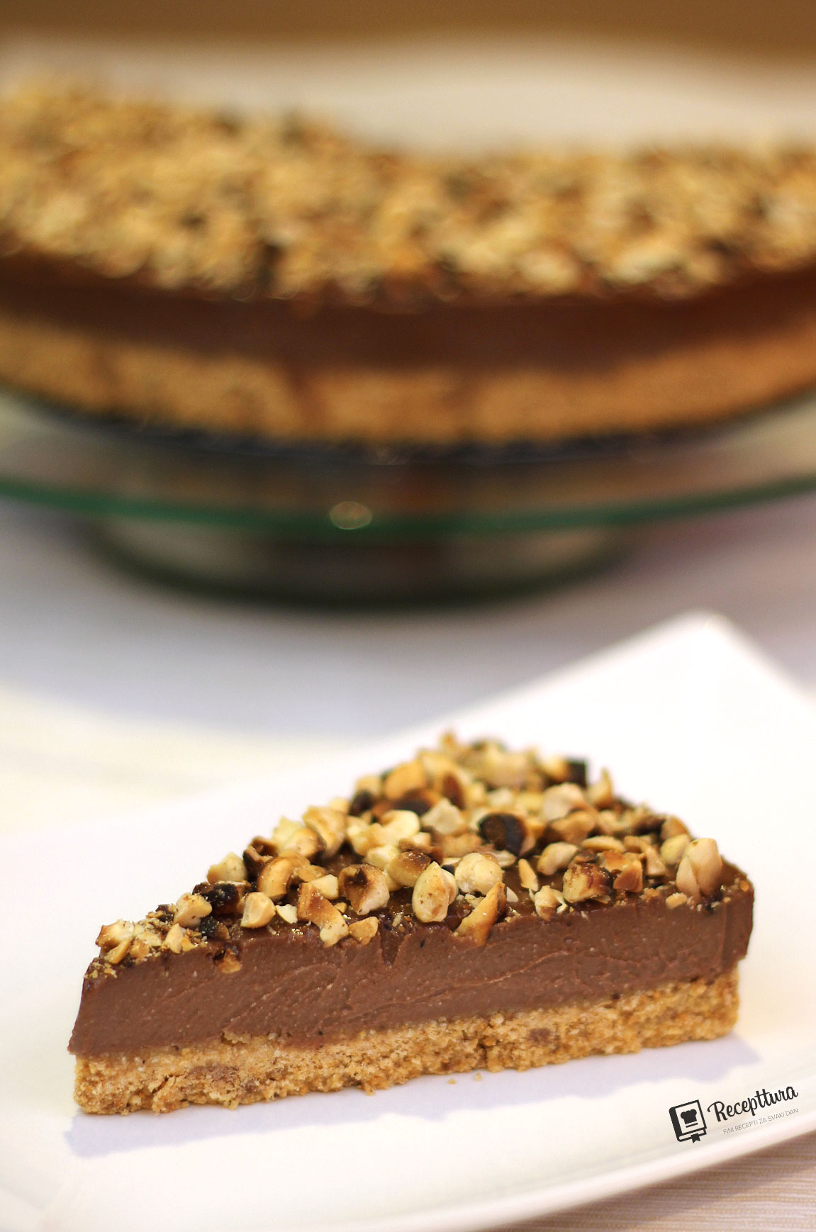 Ukusni Nutella cheesecake bez pečenja