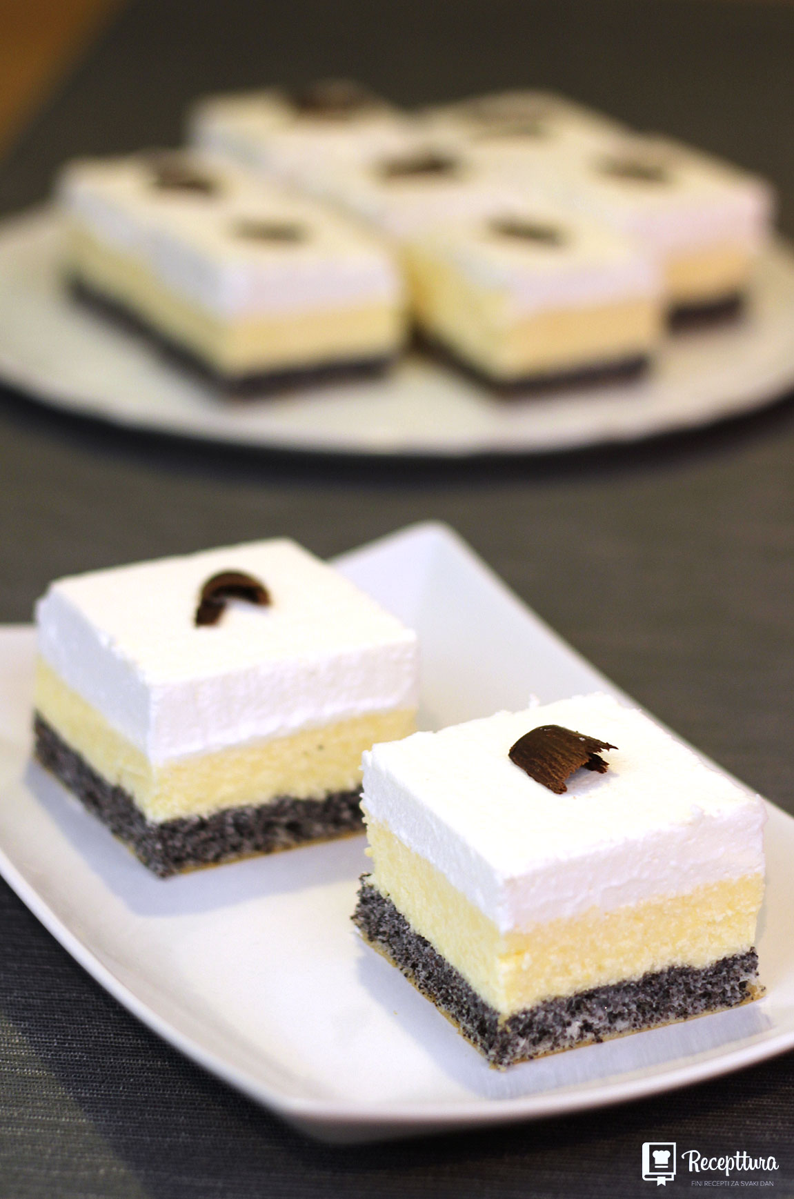 Ukusne ledene mak kocke