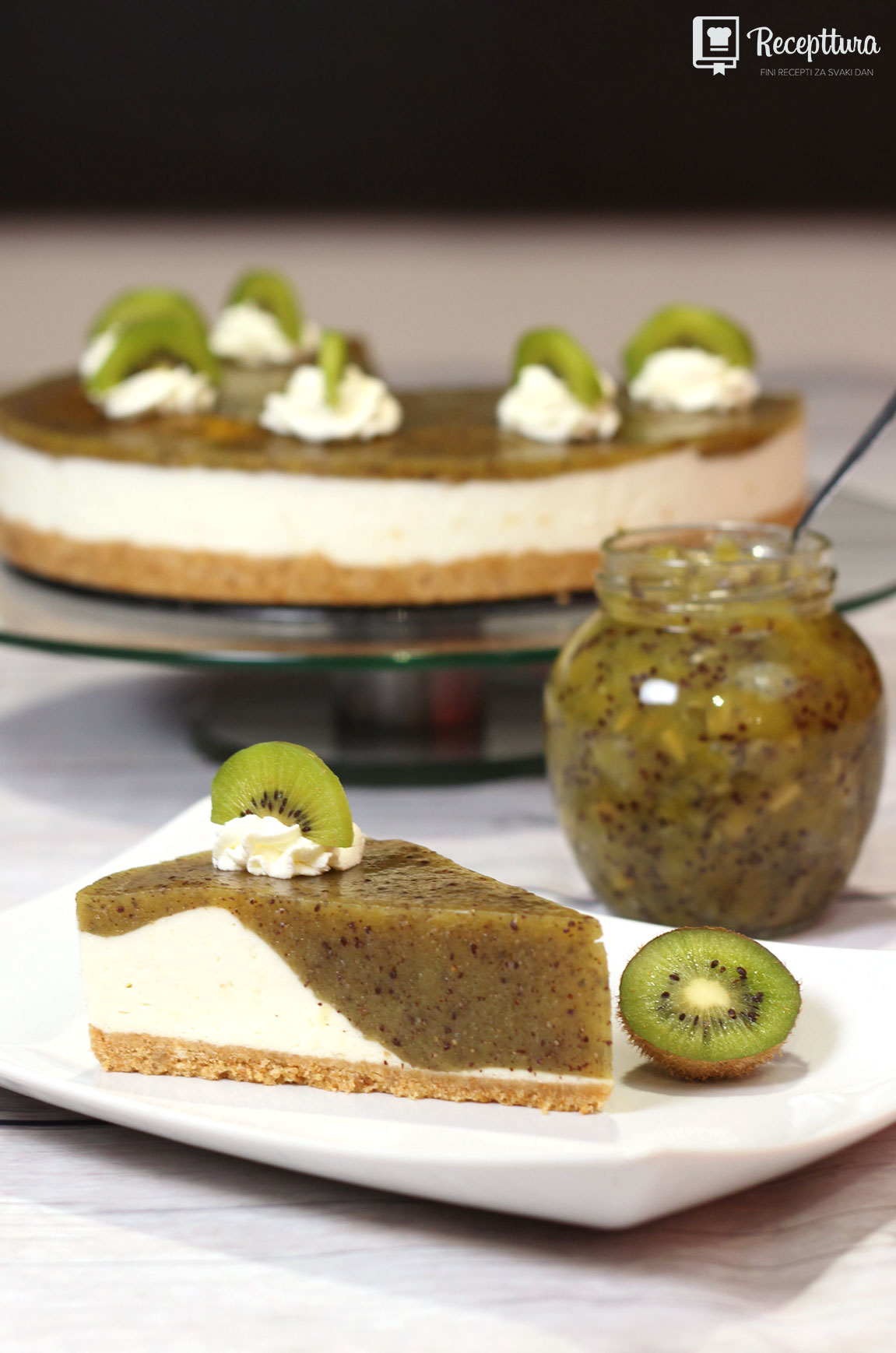 Kivi torta bez pečenja