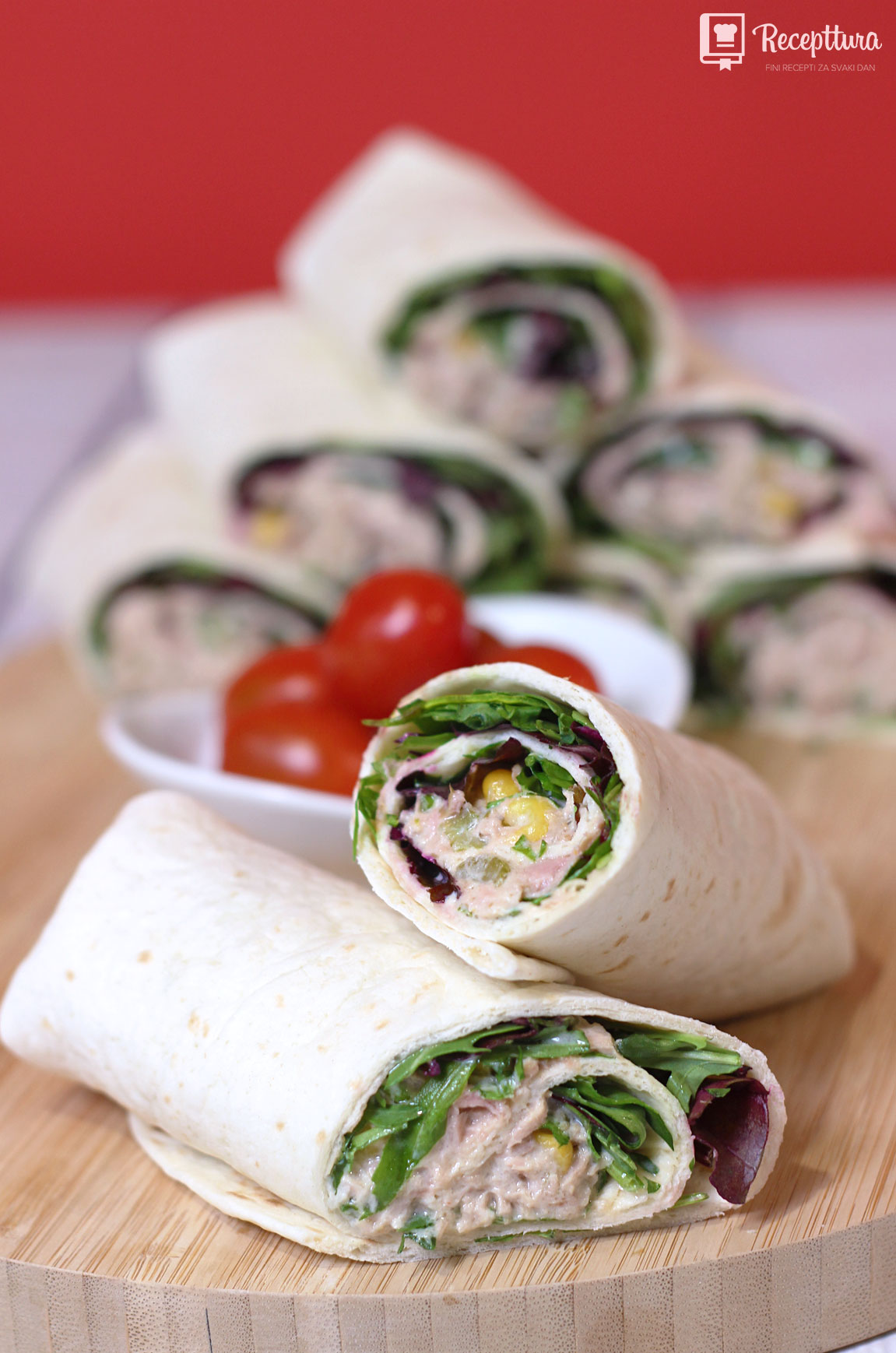 Tortilje s tunom imaju fino kremasto punjenje
