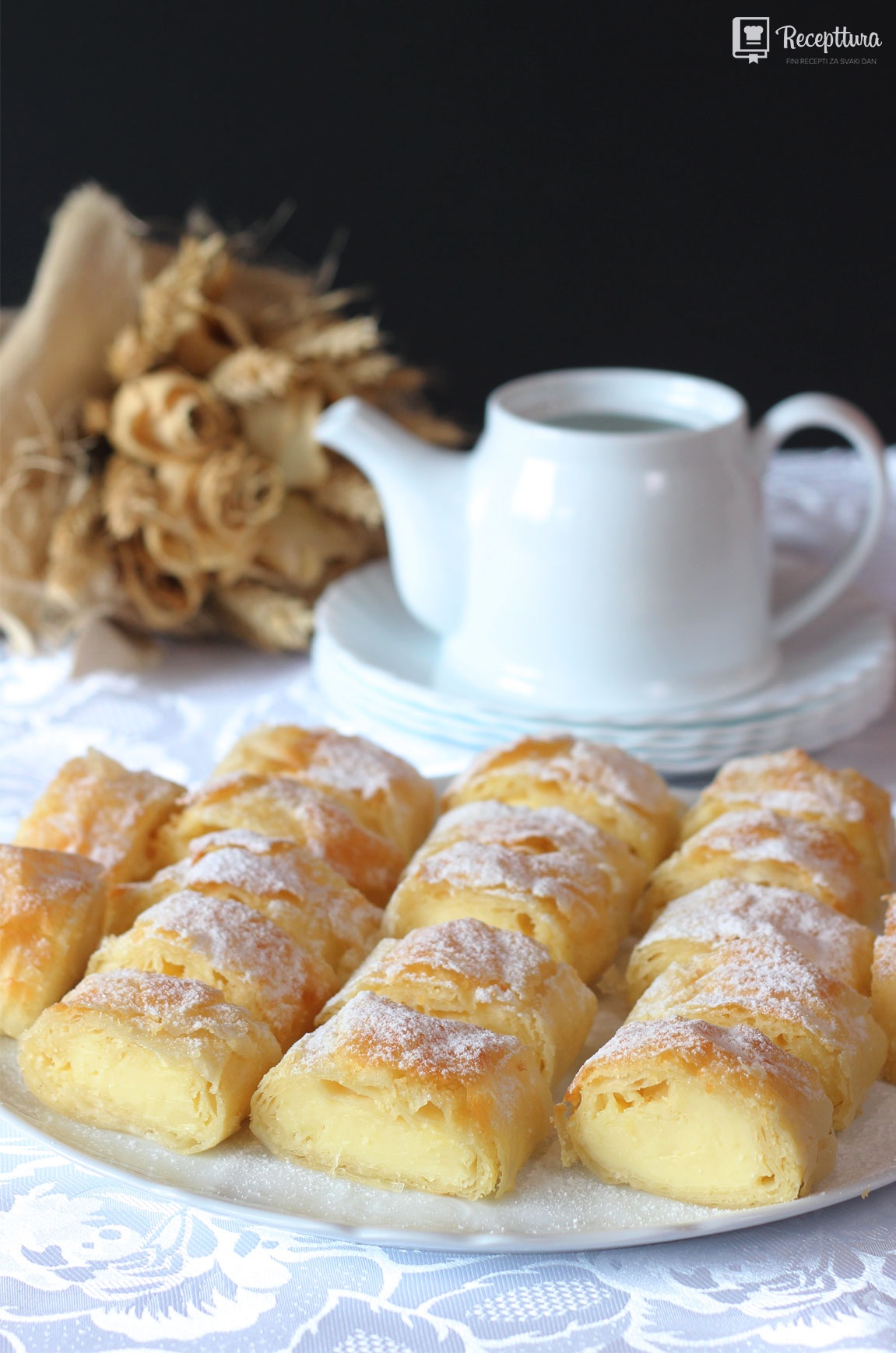 Vanil krem štrudla recept