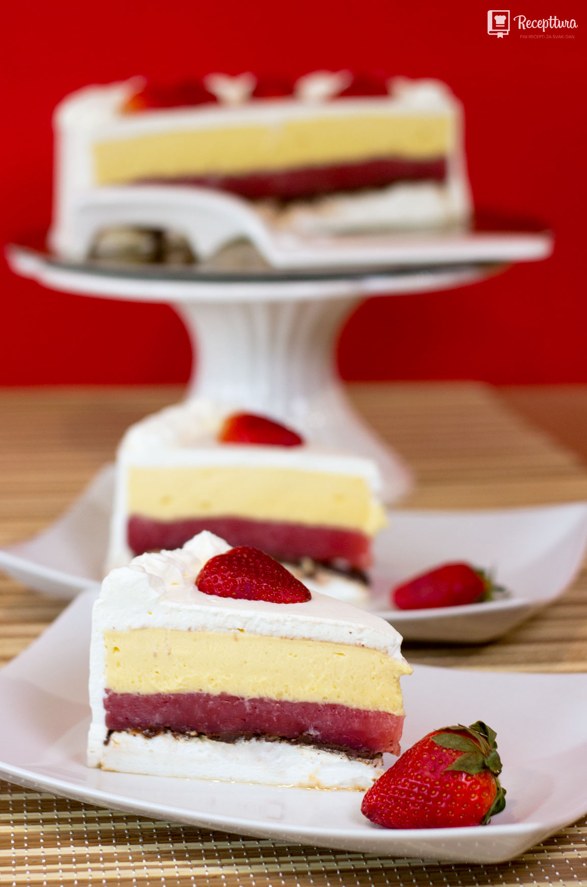 Kapri torta s jagodama