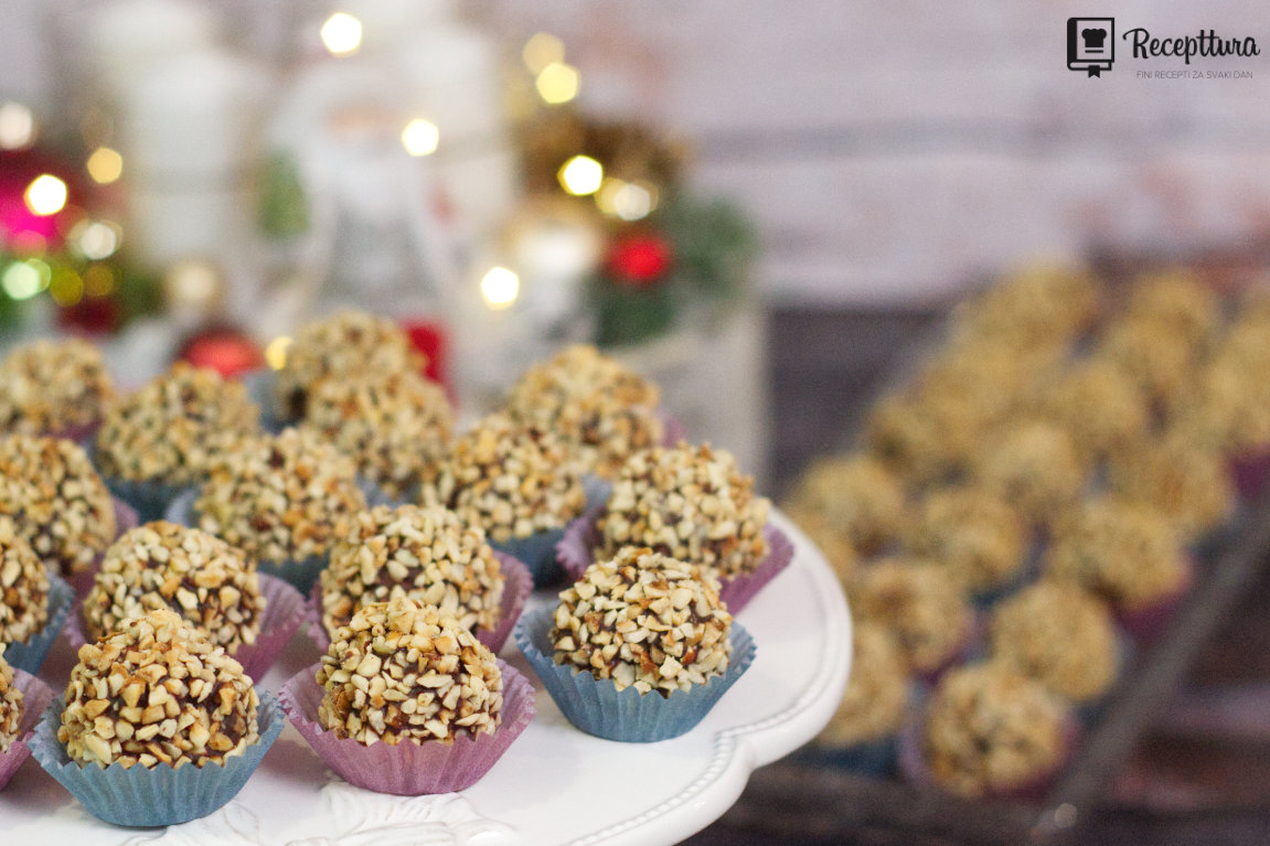 Domaće Ferrero Rocher kuglice
