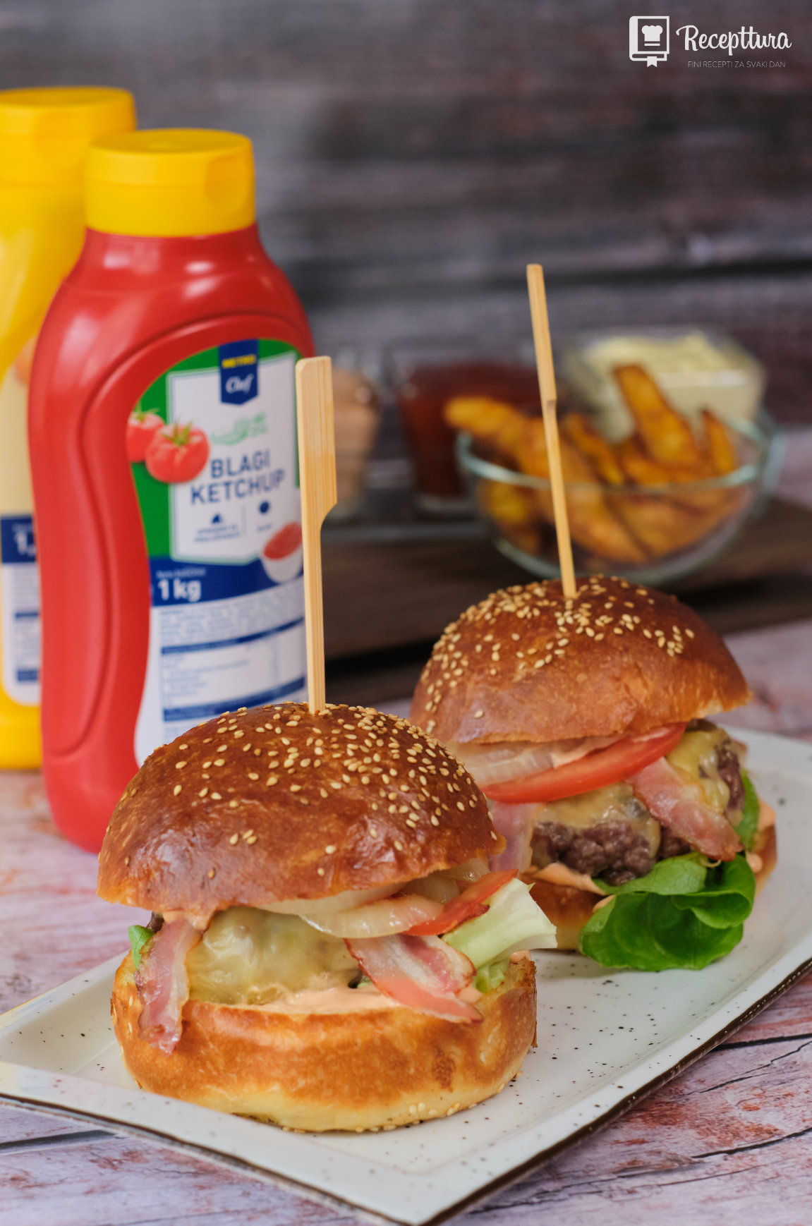domaći burger recept