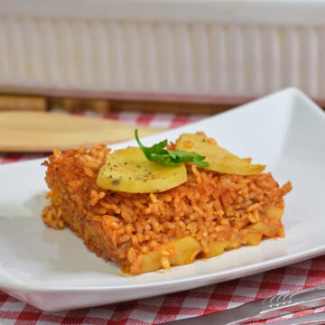 Složenac od riže s krumpirom