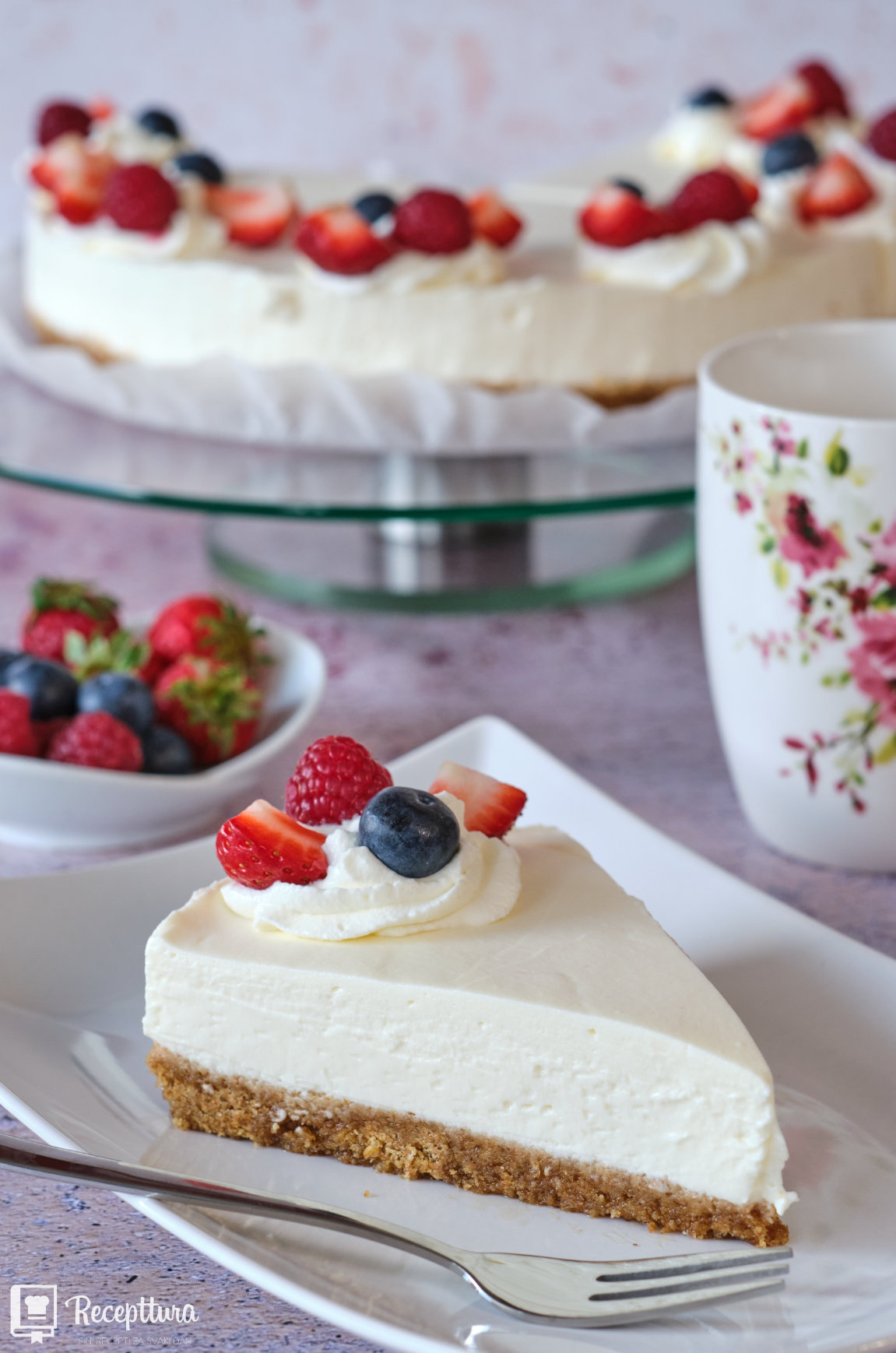 Cheesecake bez pečenja